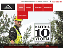 Tablet Screenshot of kymenkattokeskus.fi